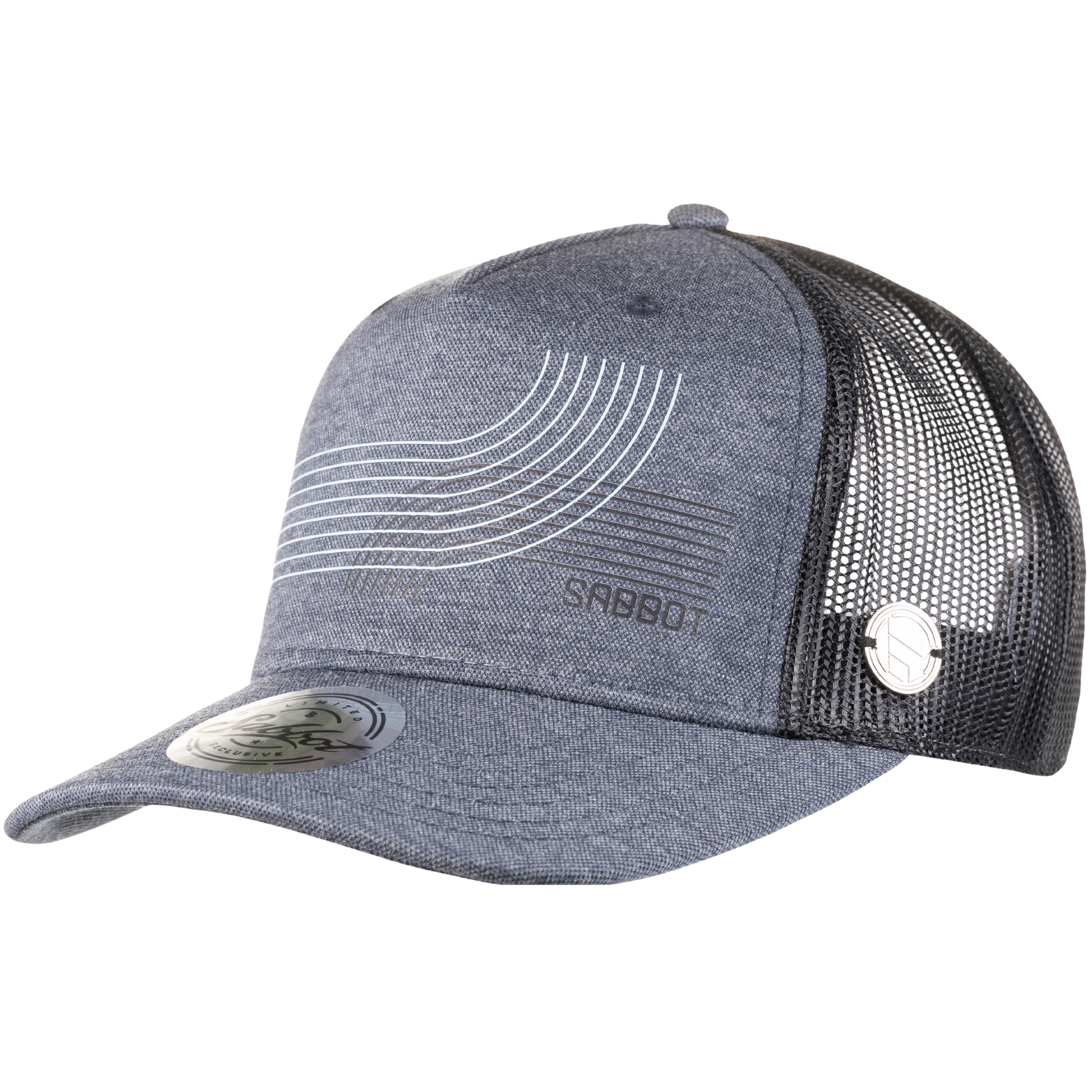 SABBOT SNAP CURVED DTF-Ash grey-ZigiZagi