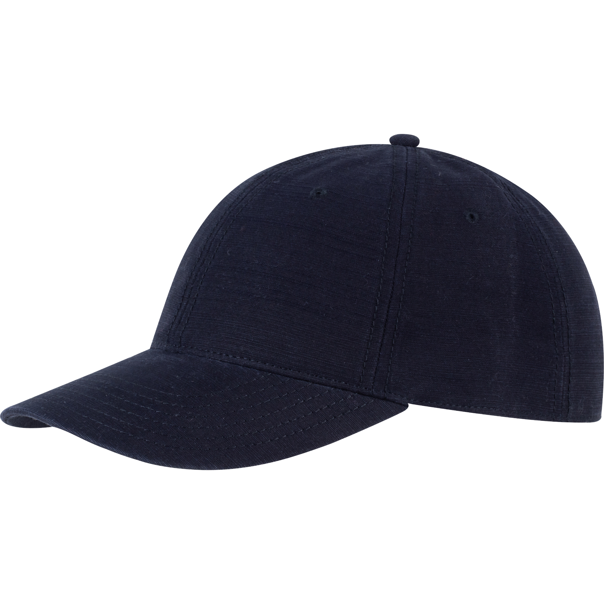 WASHED SLUB "DAD CAP"-Black-ZigiZagi