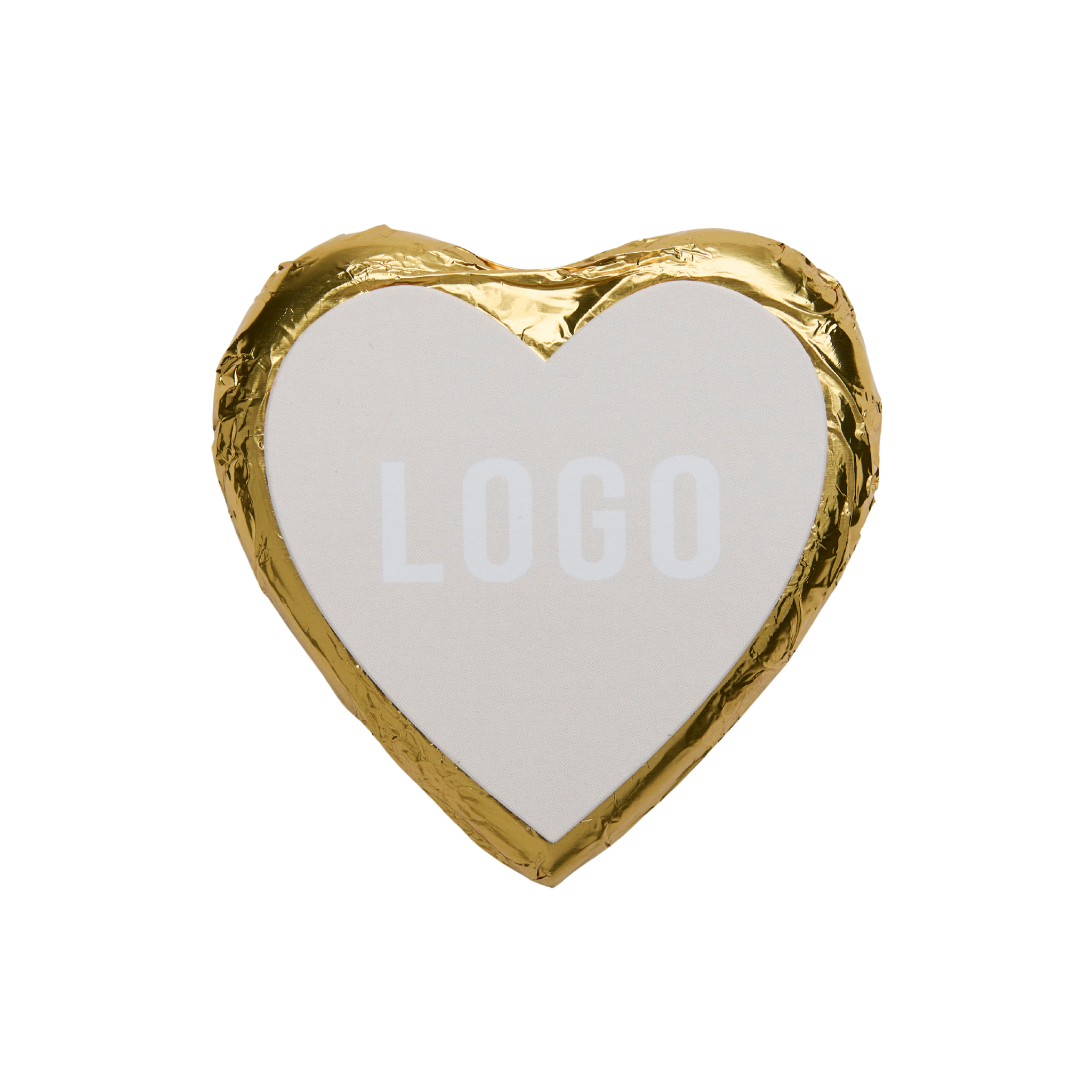 Suklaa sydän omalla logolla-Gold-ZigiZagi