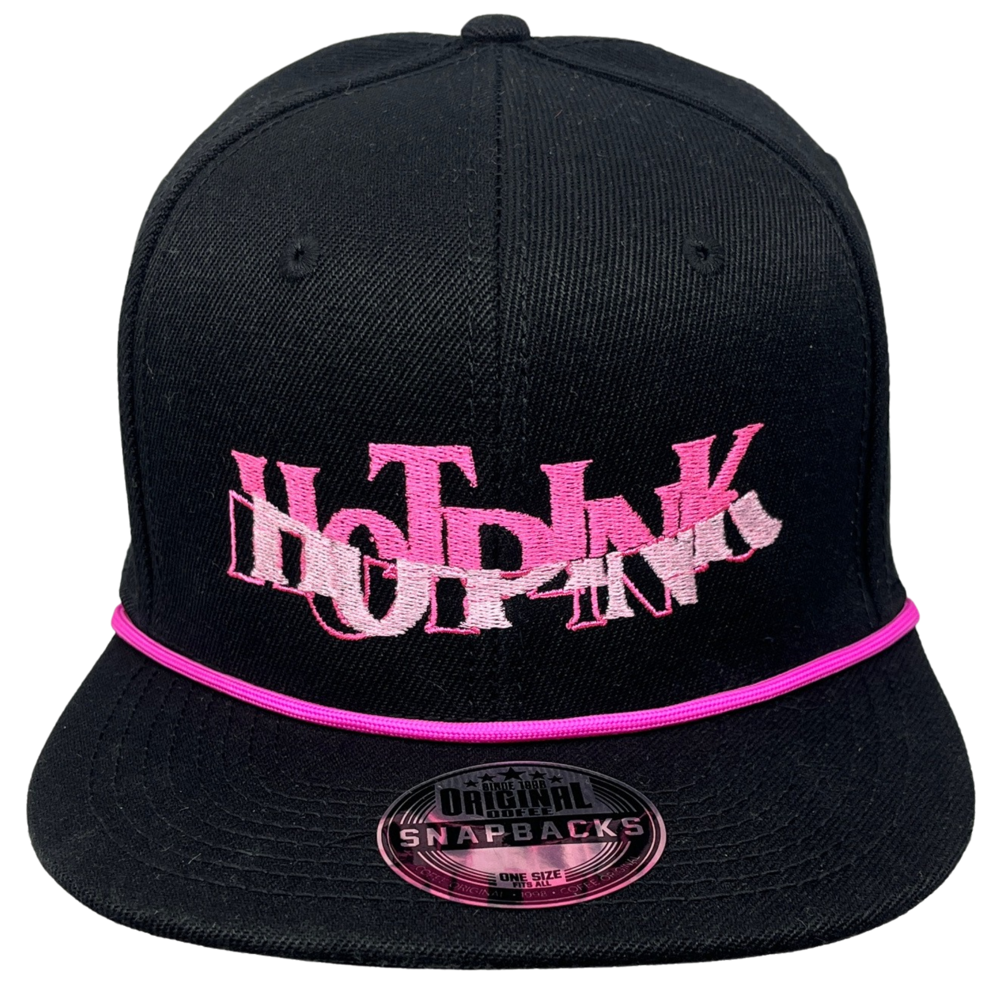 Pinkki Naru Snapback lippis omalla logolla-ZigiZagi