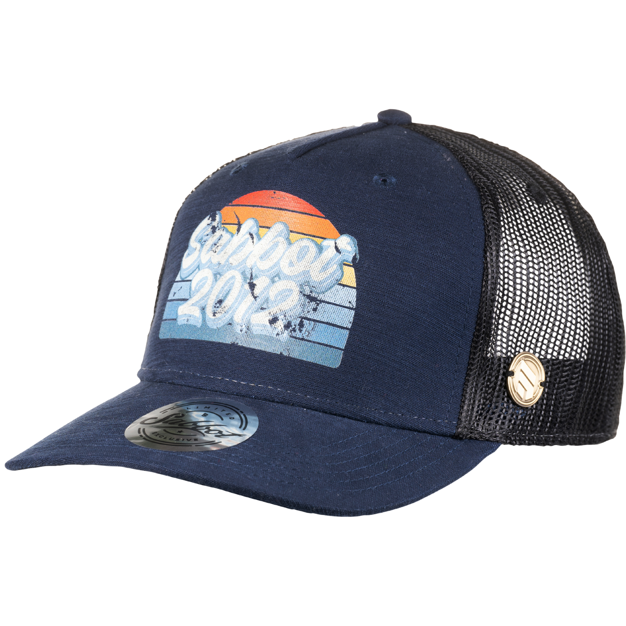 SABBOT FIVE PANELS SNAP-Navy-ZigiZagi