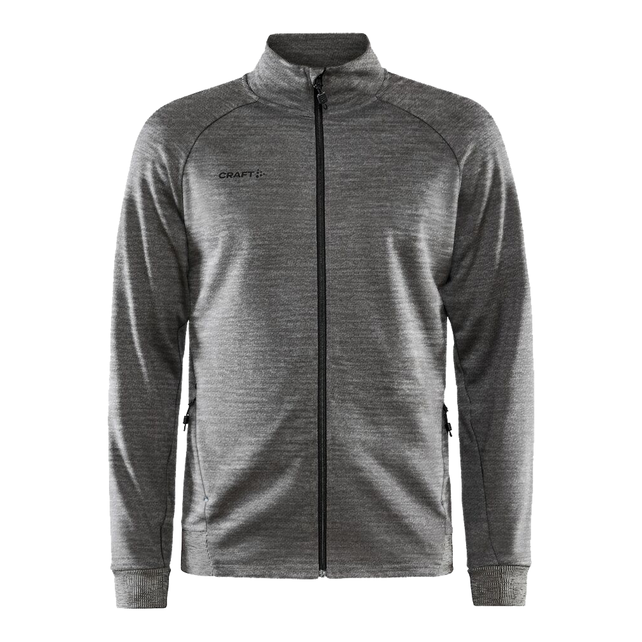 Takki omalla painatuksella - CRAFT UNIFY JACKET Dark Grey Melange -ZigiZagi