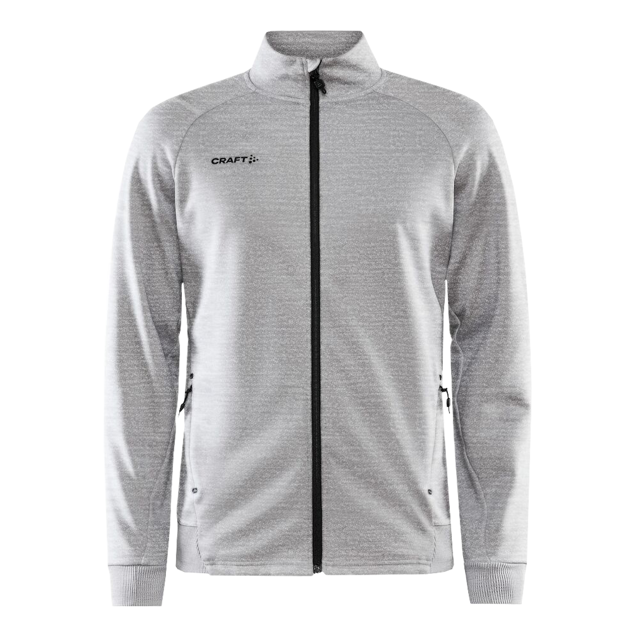 Takki omalla painatuksella - CRAFT UNIFY JACKET Grey Melange -ZigiZagi