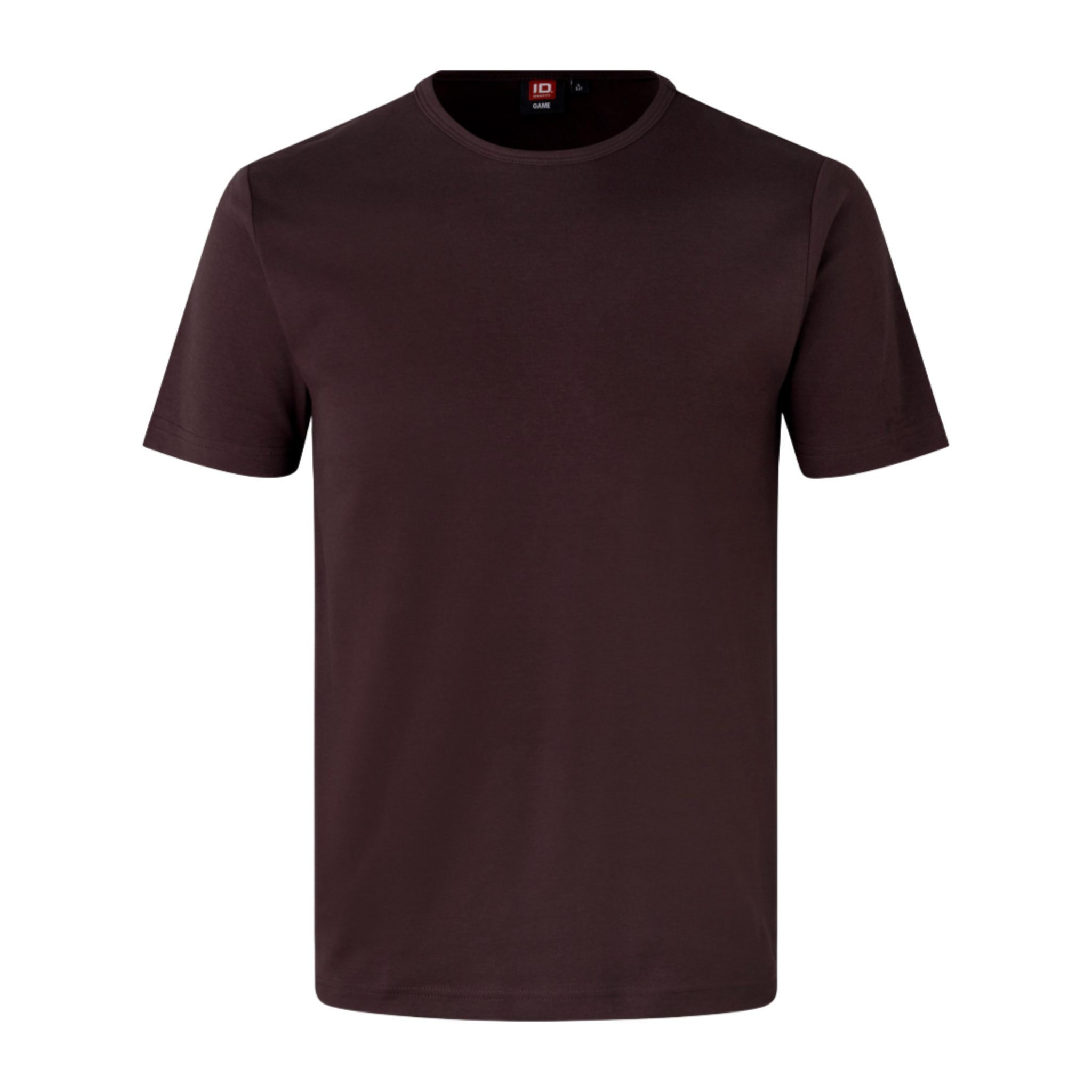 Interlock T-paita-Dark bordeaux-ZigiZagi