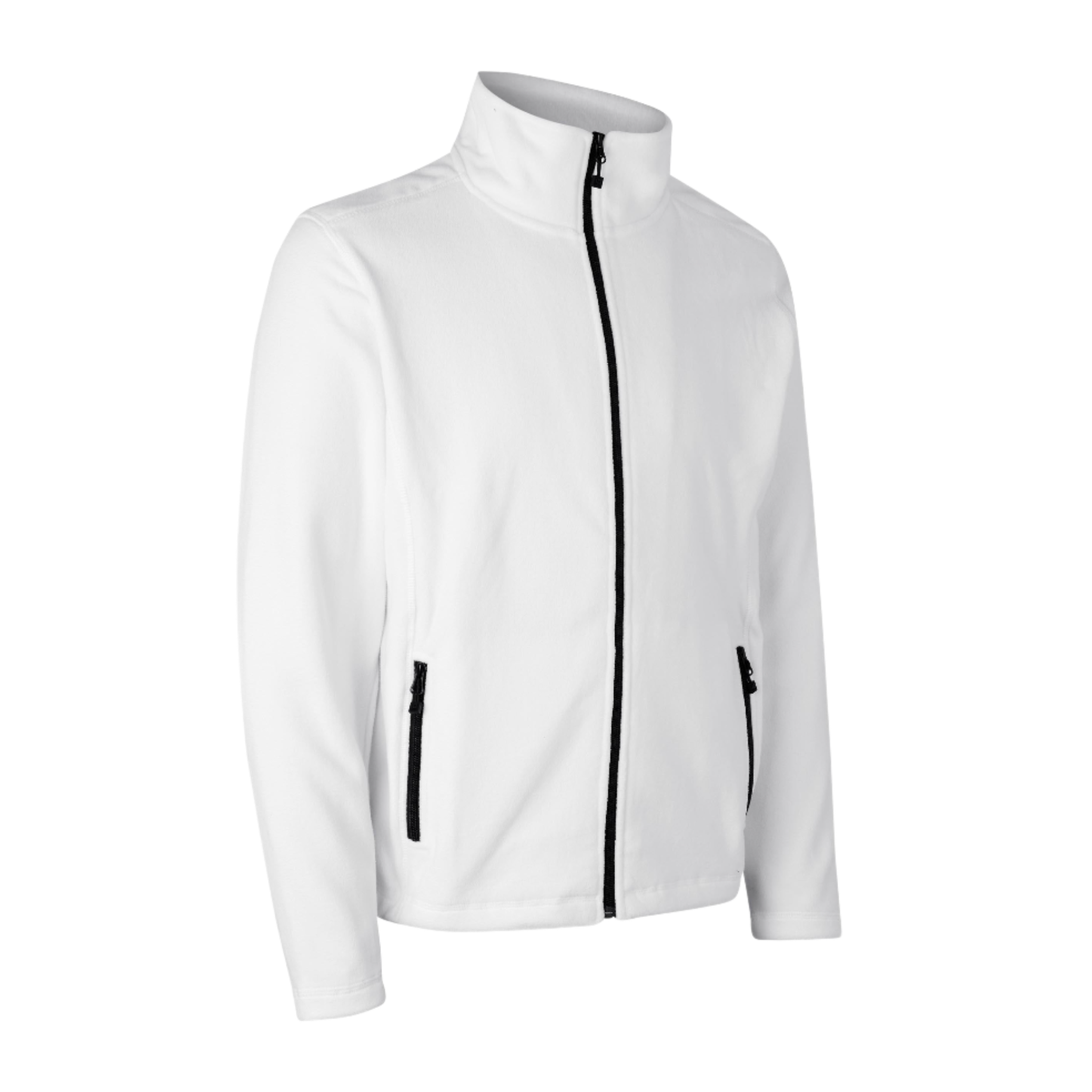 Takki firman logolla - ID - CARDIGAN MICROFLEECE White - ZigiZagi