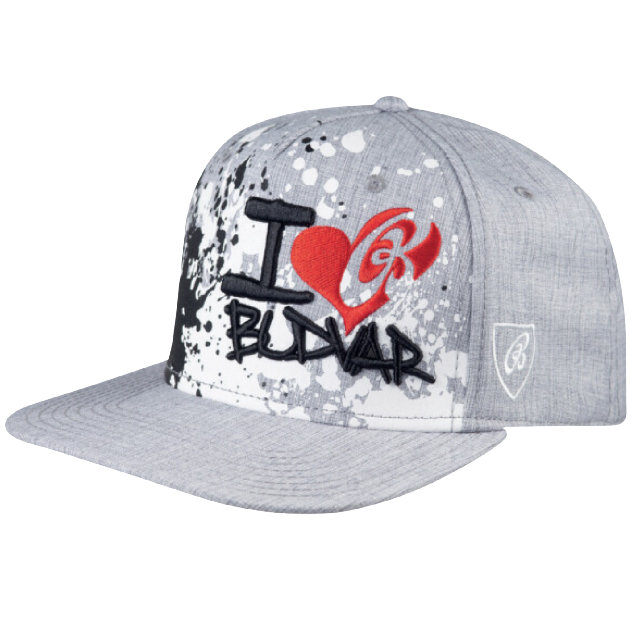 Kustomoitu lippis Snapback Melange 3D Brodeeraus + Printti -ZigiZagi