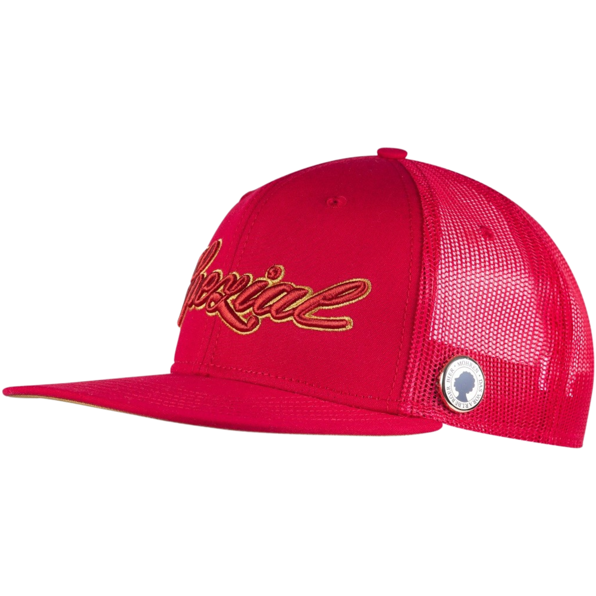 Snapback mesh kustomoitu lippis - 3D Brodeeraus + metal logo - ZigiZagi