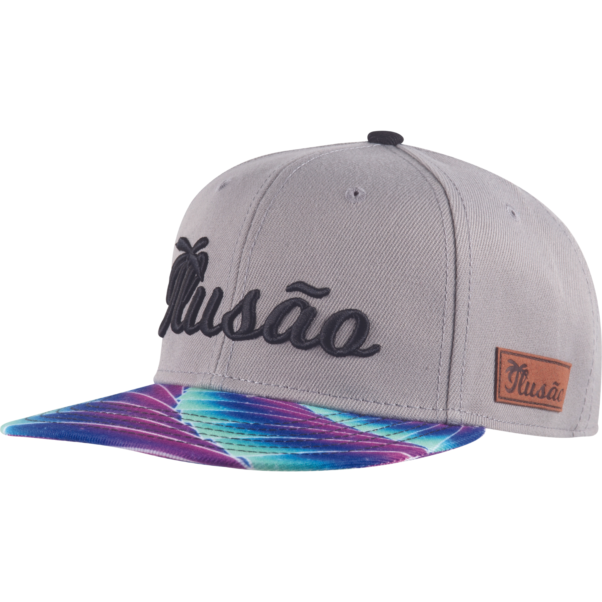 Kustomoitu lippis Snapback - 3D Brodeeraus + Nahkamerkki + Print-ZigiZagi