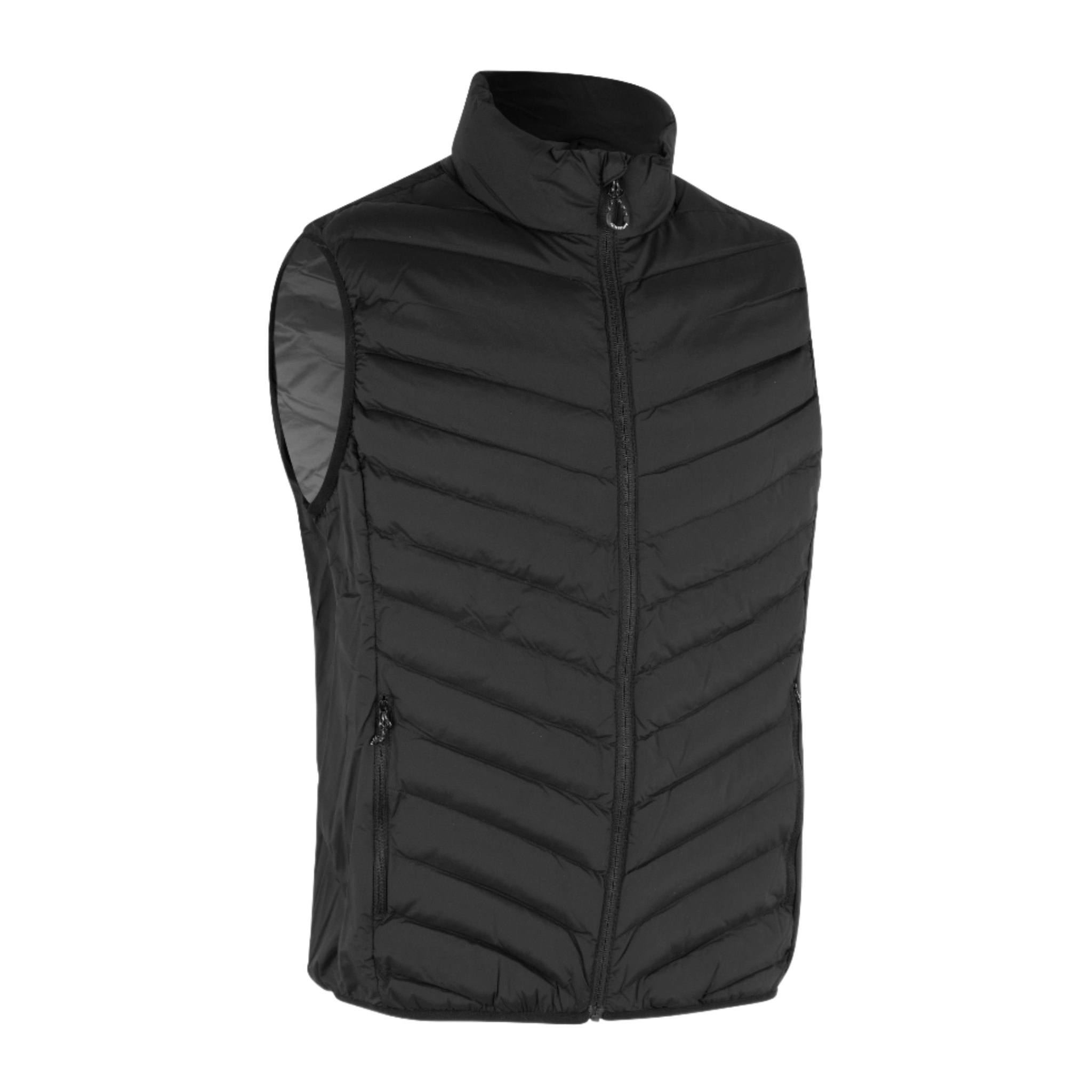 BODYWARMER STRETCH LIIVI ID 0892-Black-ZigiZagi