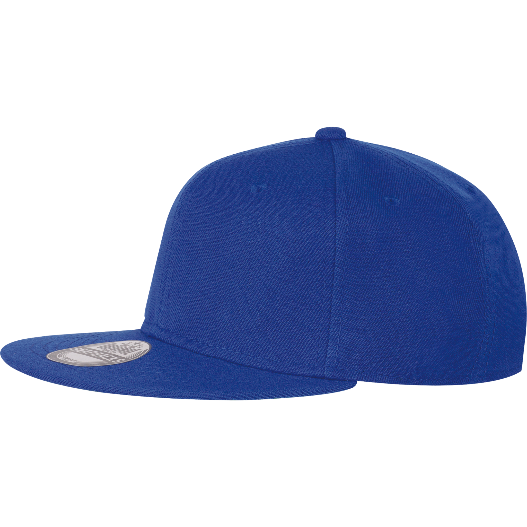 Lasten snapback lippis royal sininen omalla logolla-ZigiZagi