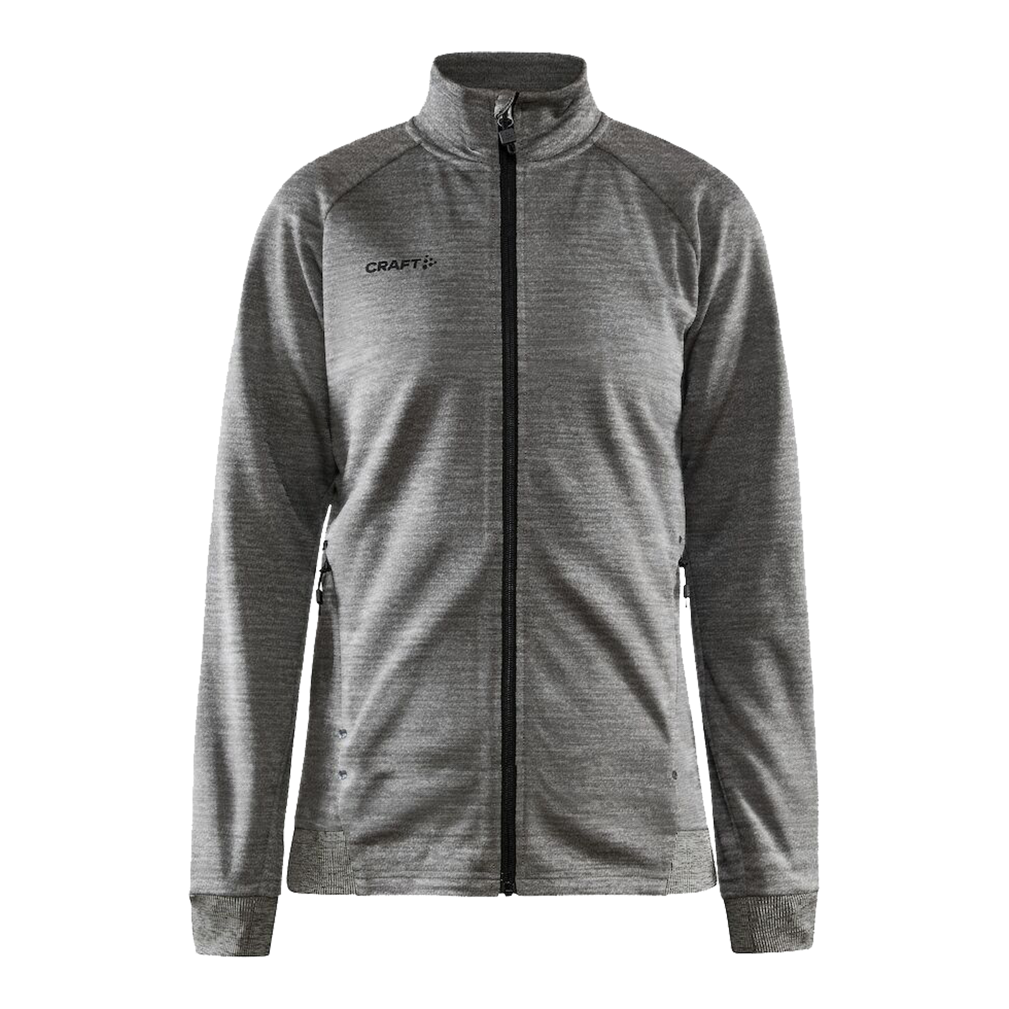 Takki omalla painatuksella - CRAFT UNIFY JACKET W Dark Grey Melange -ZigiZagi