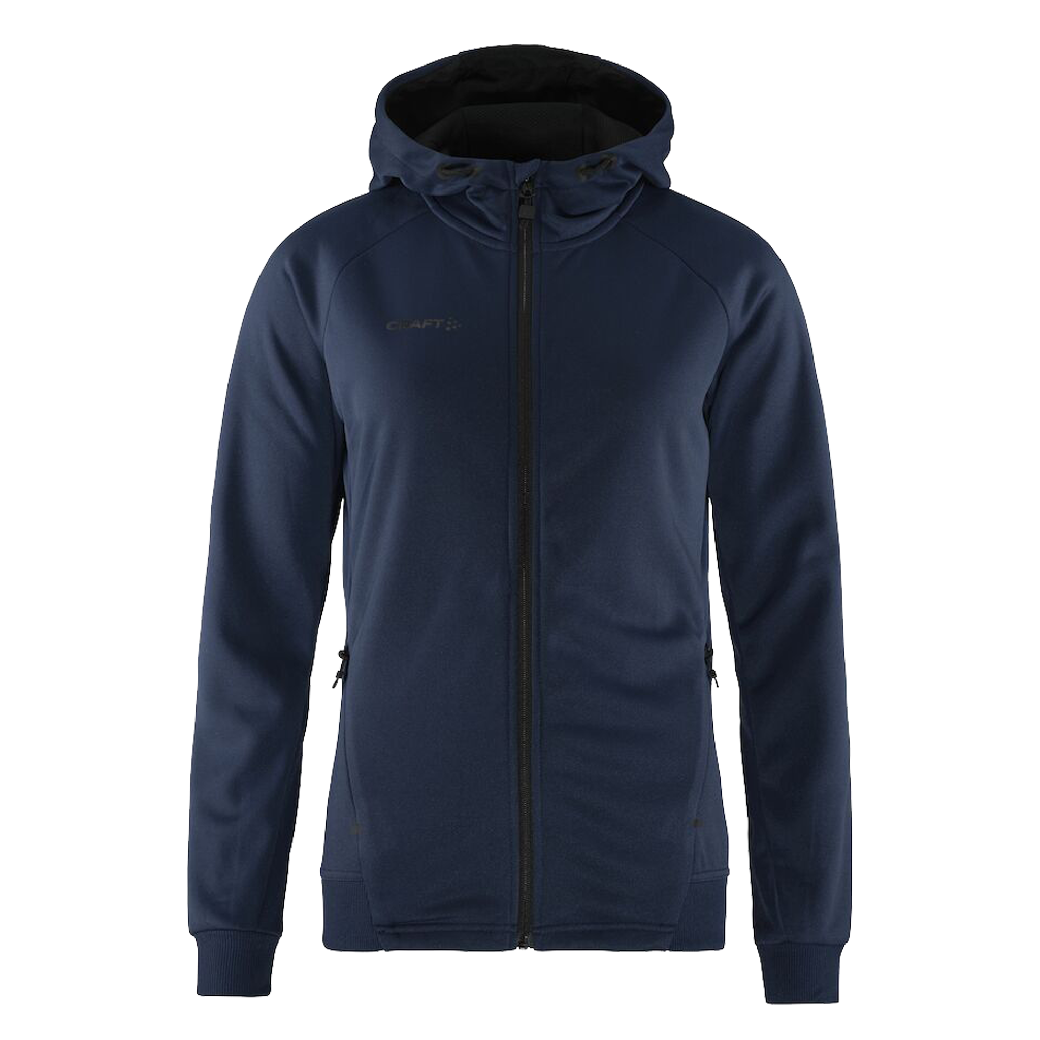 Takki omalla logolla - CRAFT ADV UNIFY FZ HOOD W Navy -ZigiZagi