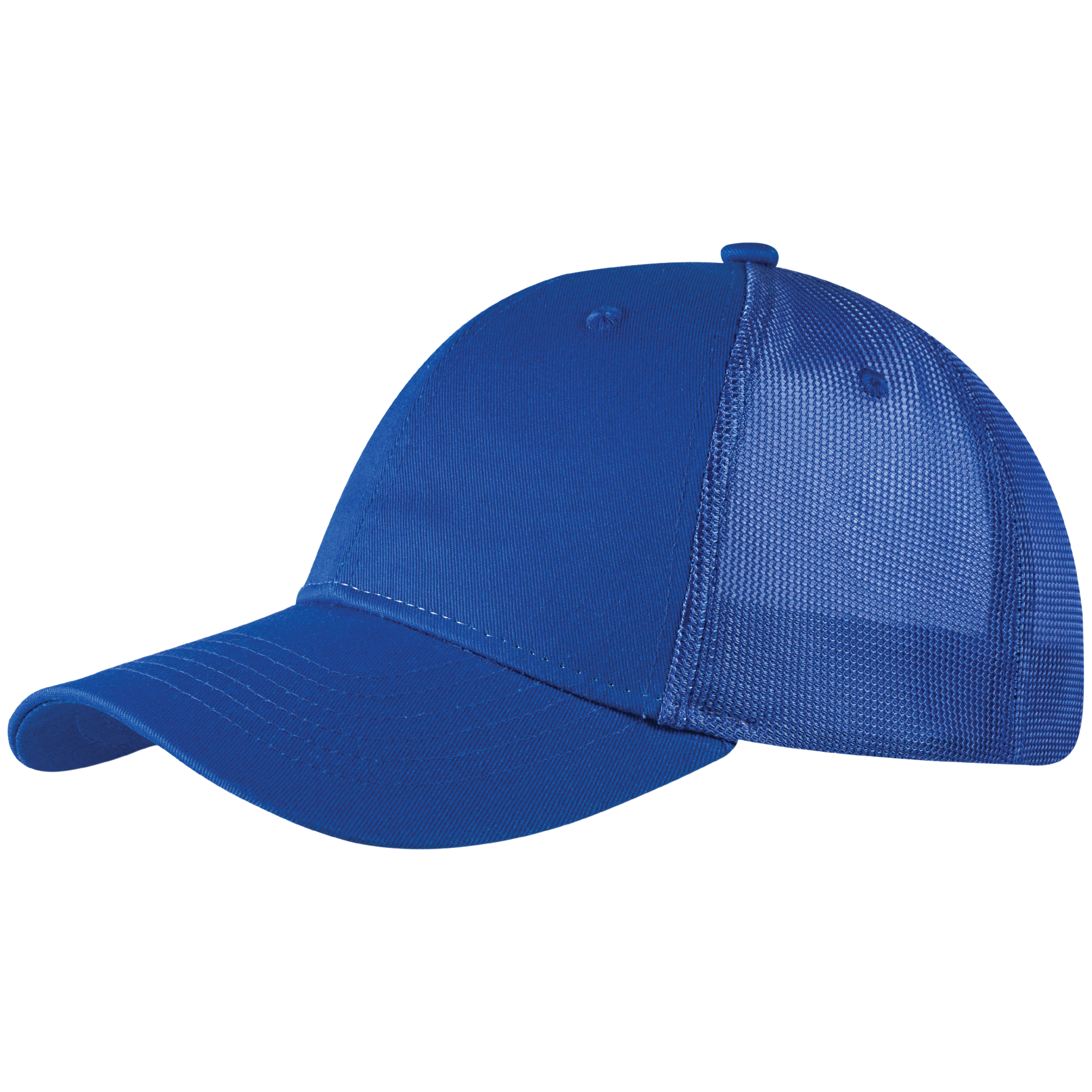 NewMesh trucker lippis royal sininen omalla logolla-ZigiZagi