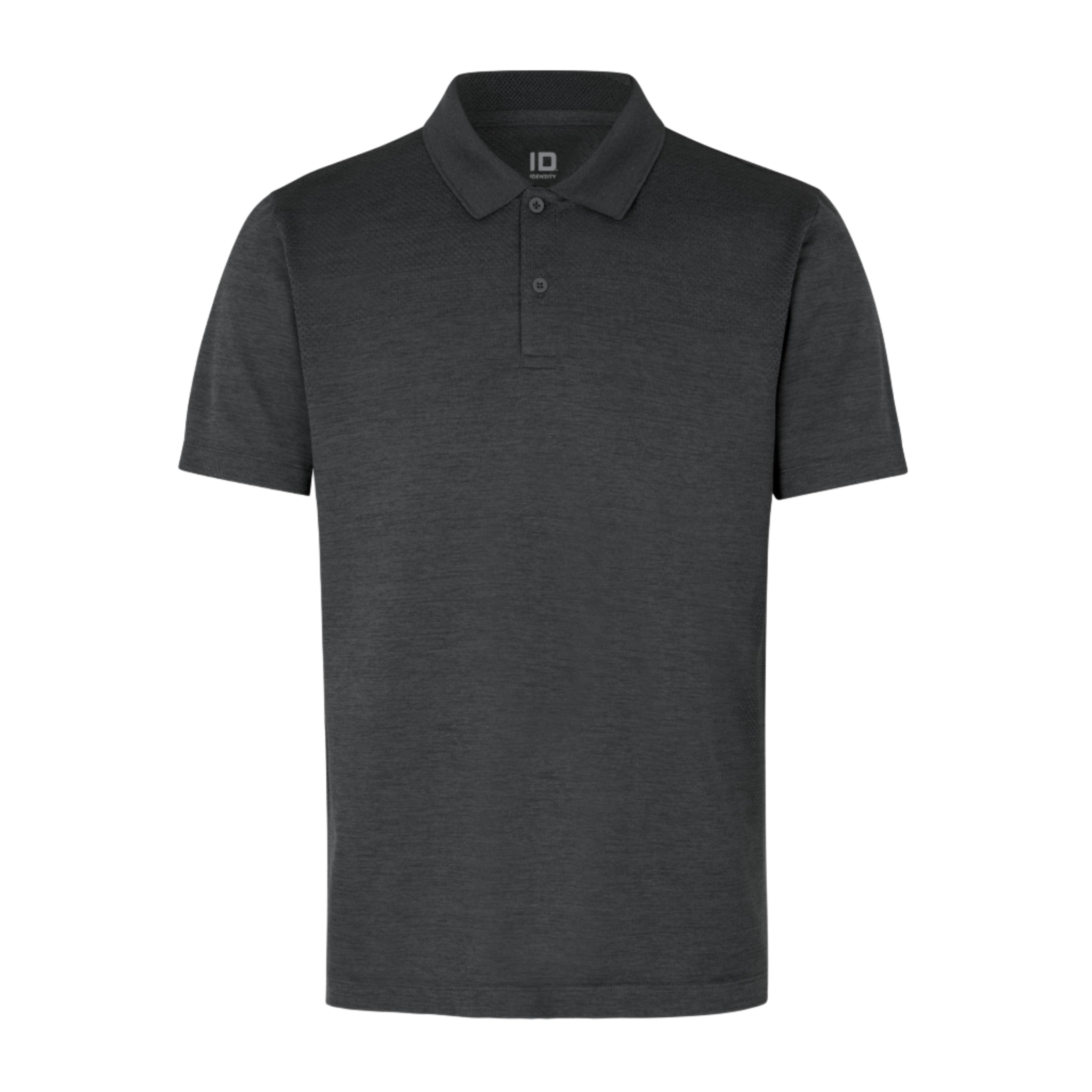 Polo paita active id 0572-Anthracite melange-ZigiZagi