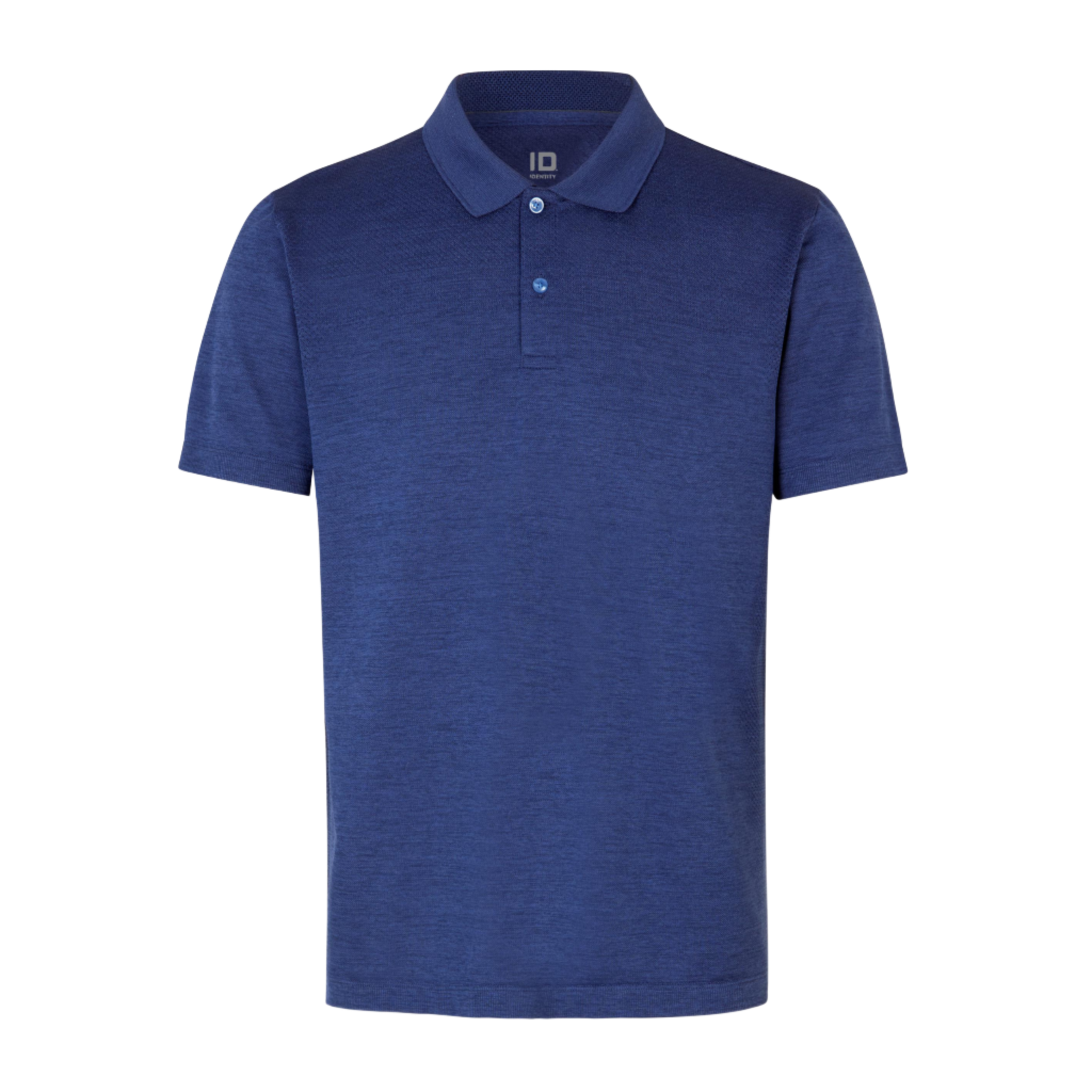 Polo paita active id 0572-Navy melange-ZigiZagi