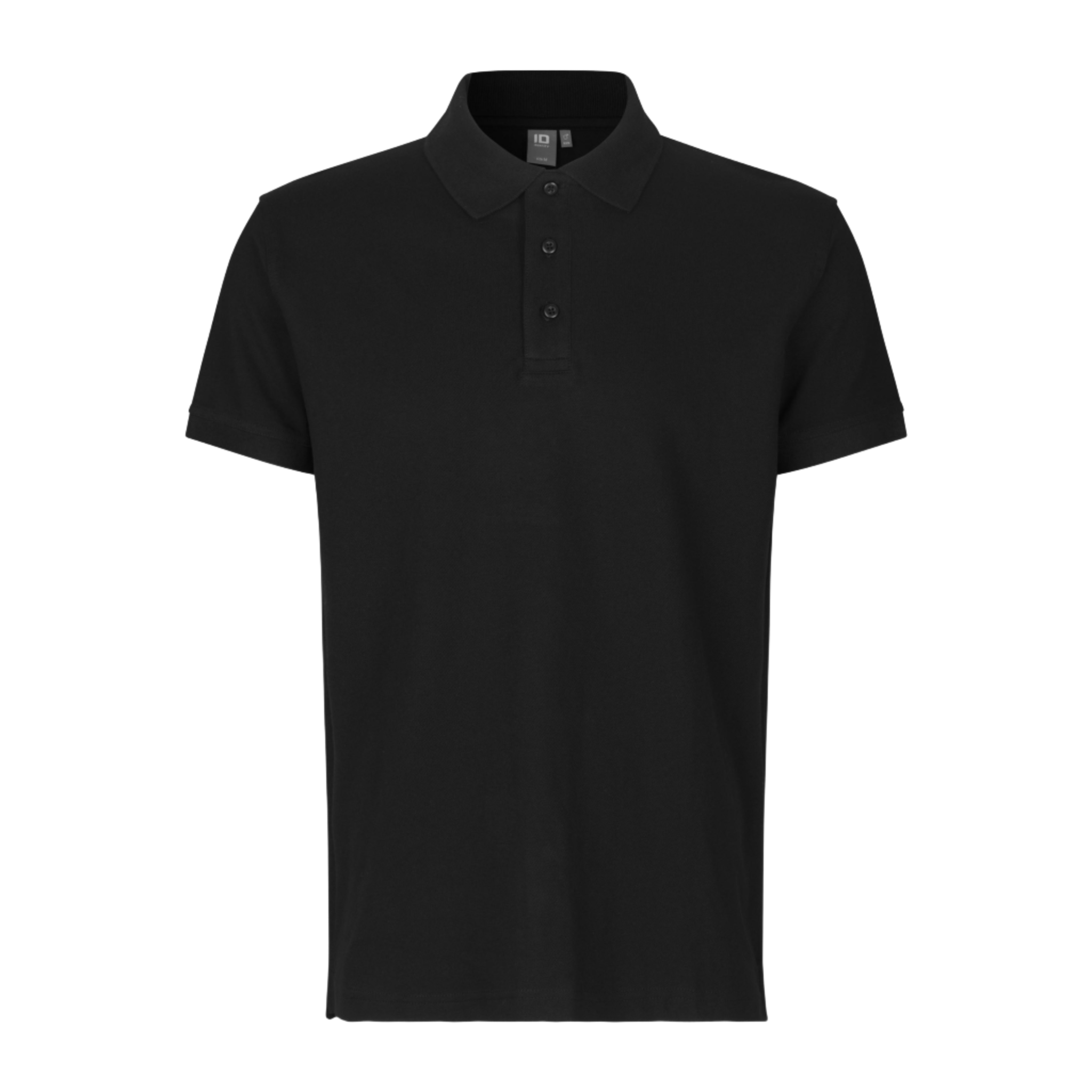 Polo paita Stretch ID 0525-Black-ZigiZagi