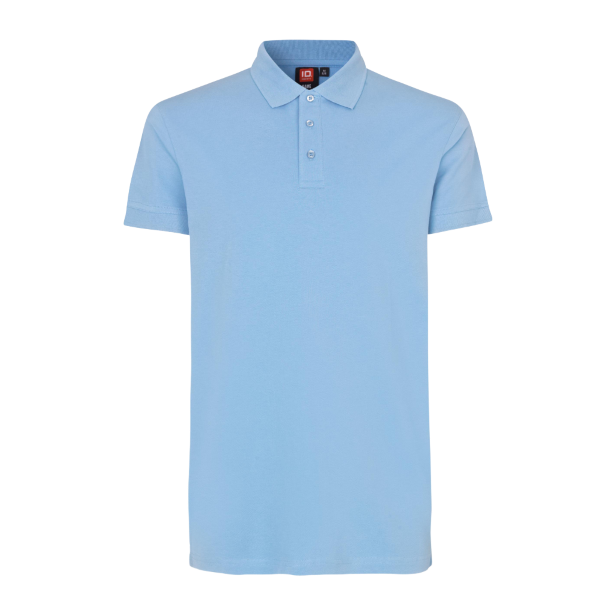 Polo paita Stretch ID 0525-Light Blue-ZigiZagi