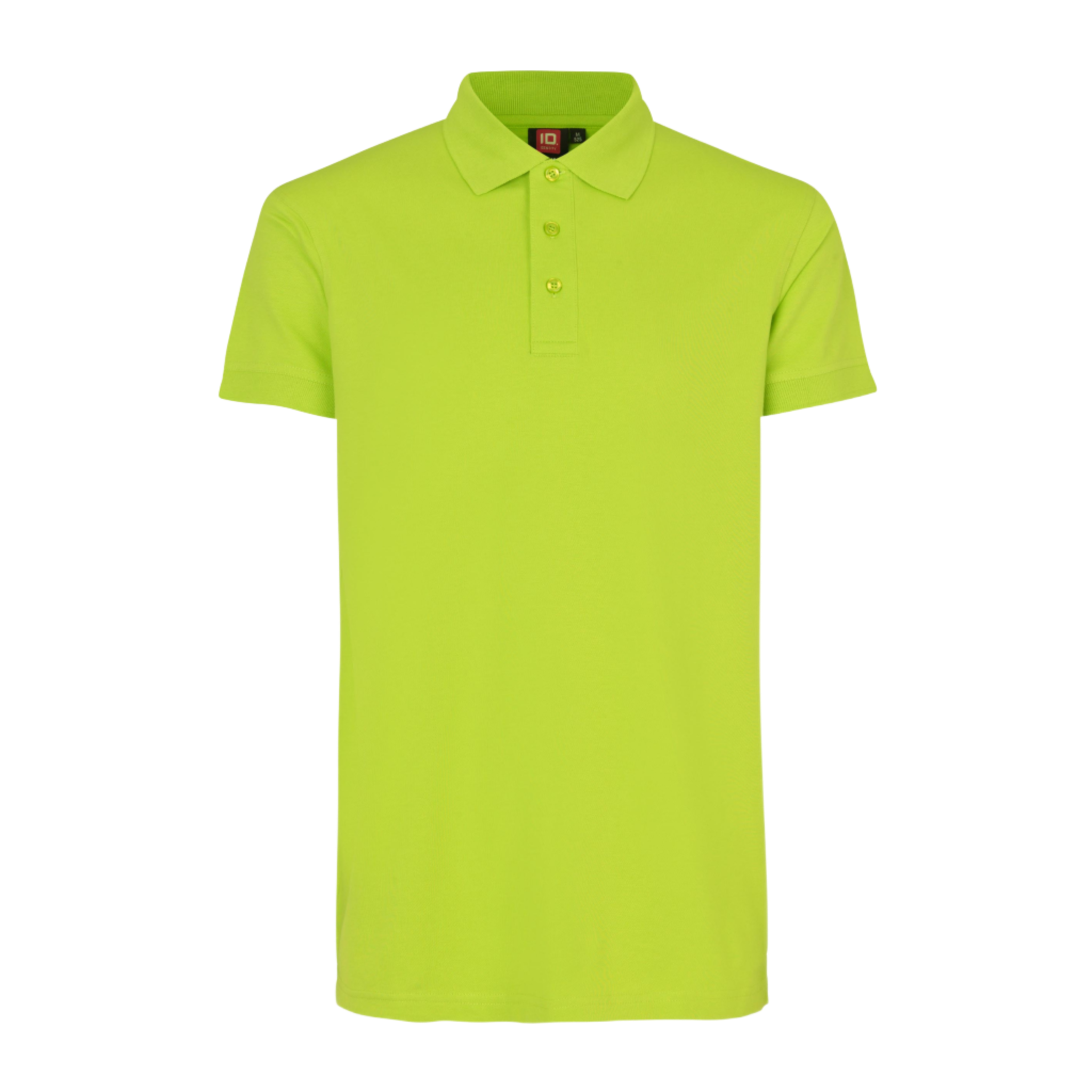 Polo paita Stretch ID 0525-Lime-ZigiZagi