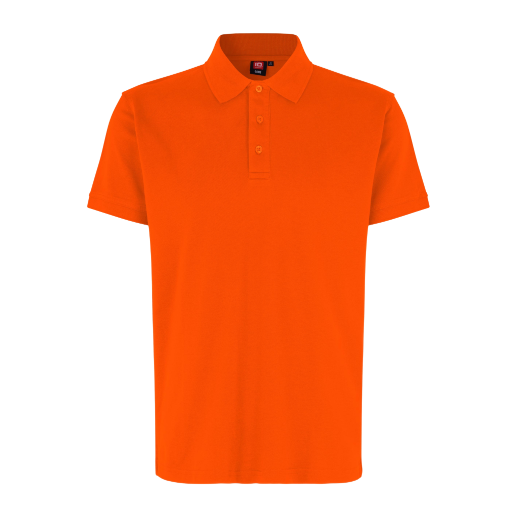 Polo paita Stretch ID 0525-Orange-ZigiZagi