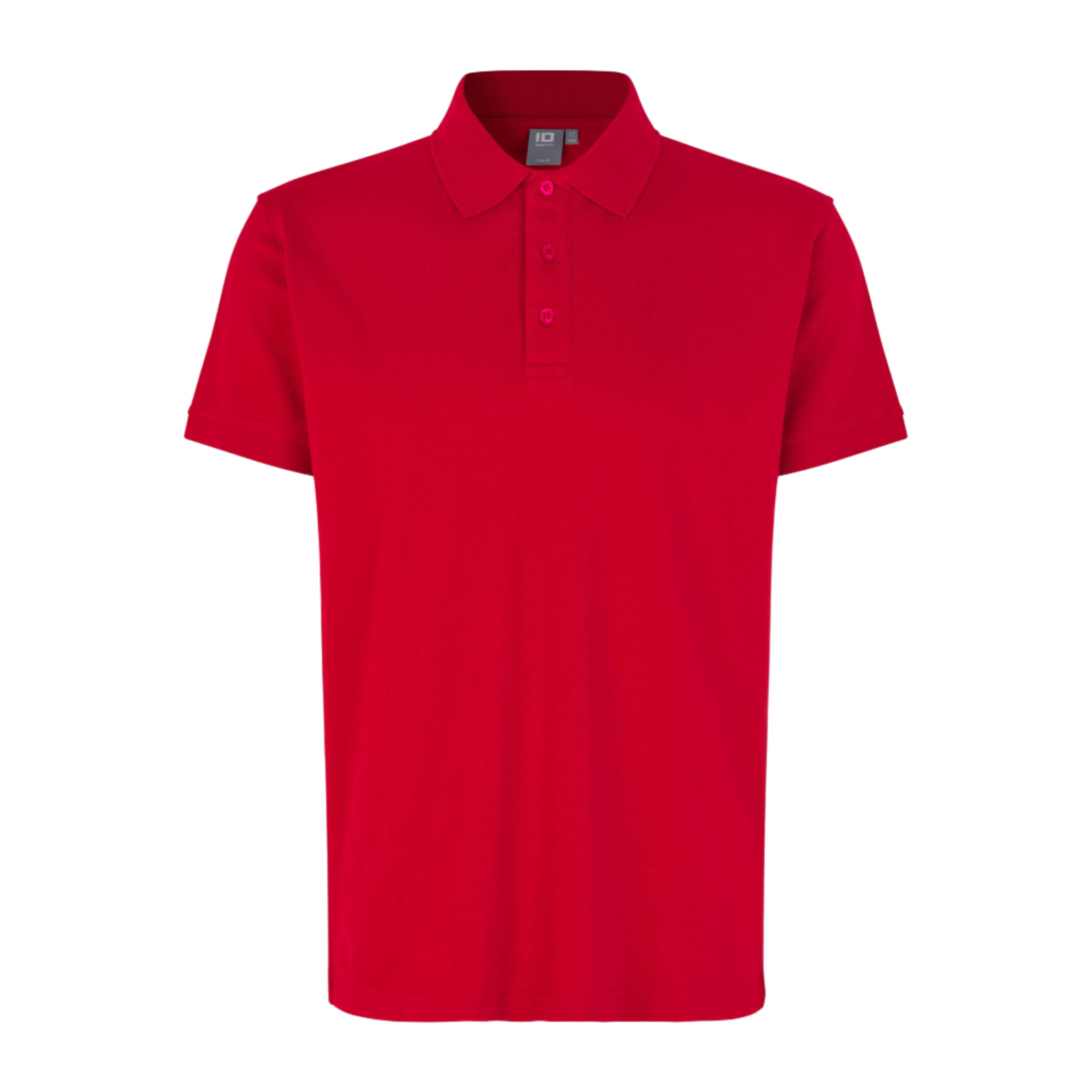 Polo paita Stretch ID 0525-Red-ZigiZagi