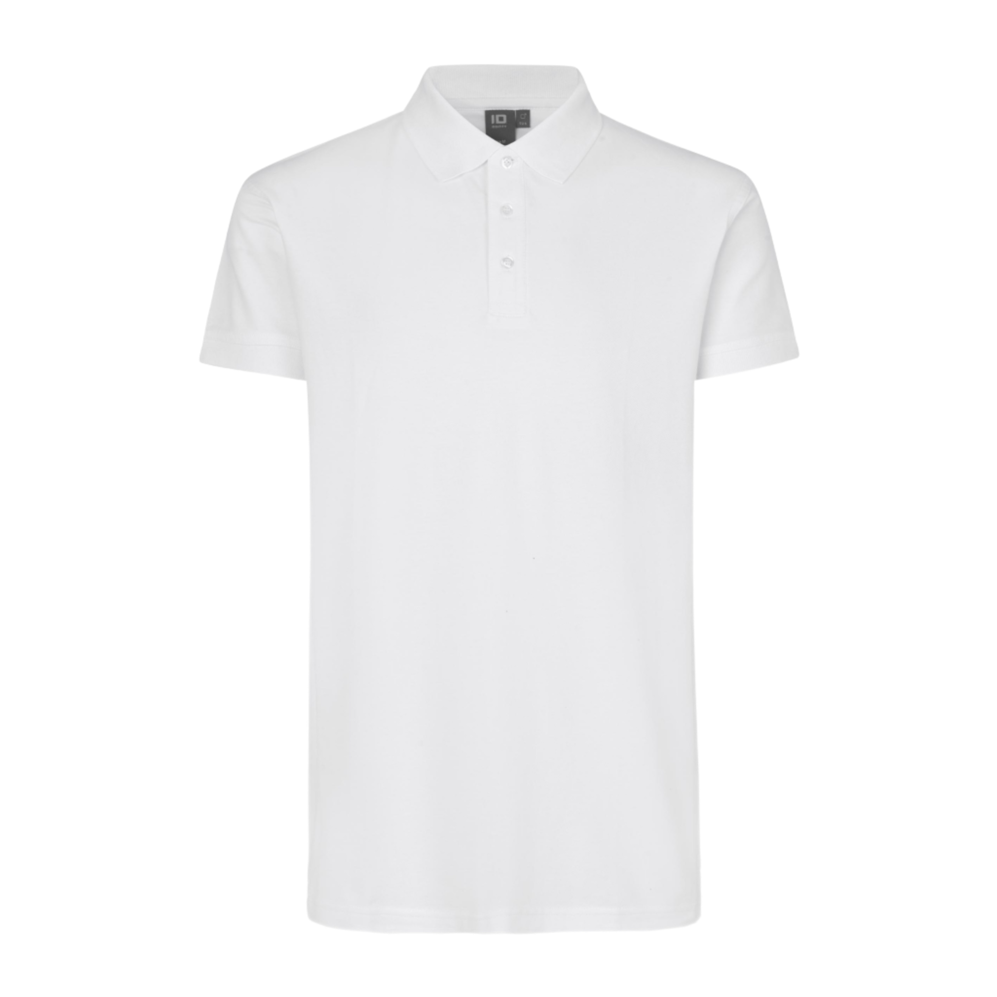 Polo paita Stretch ID 0525-White-ZigiZagi